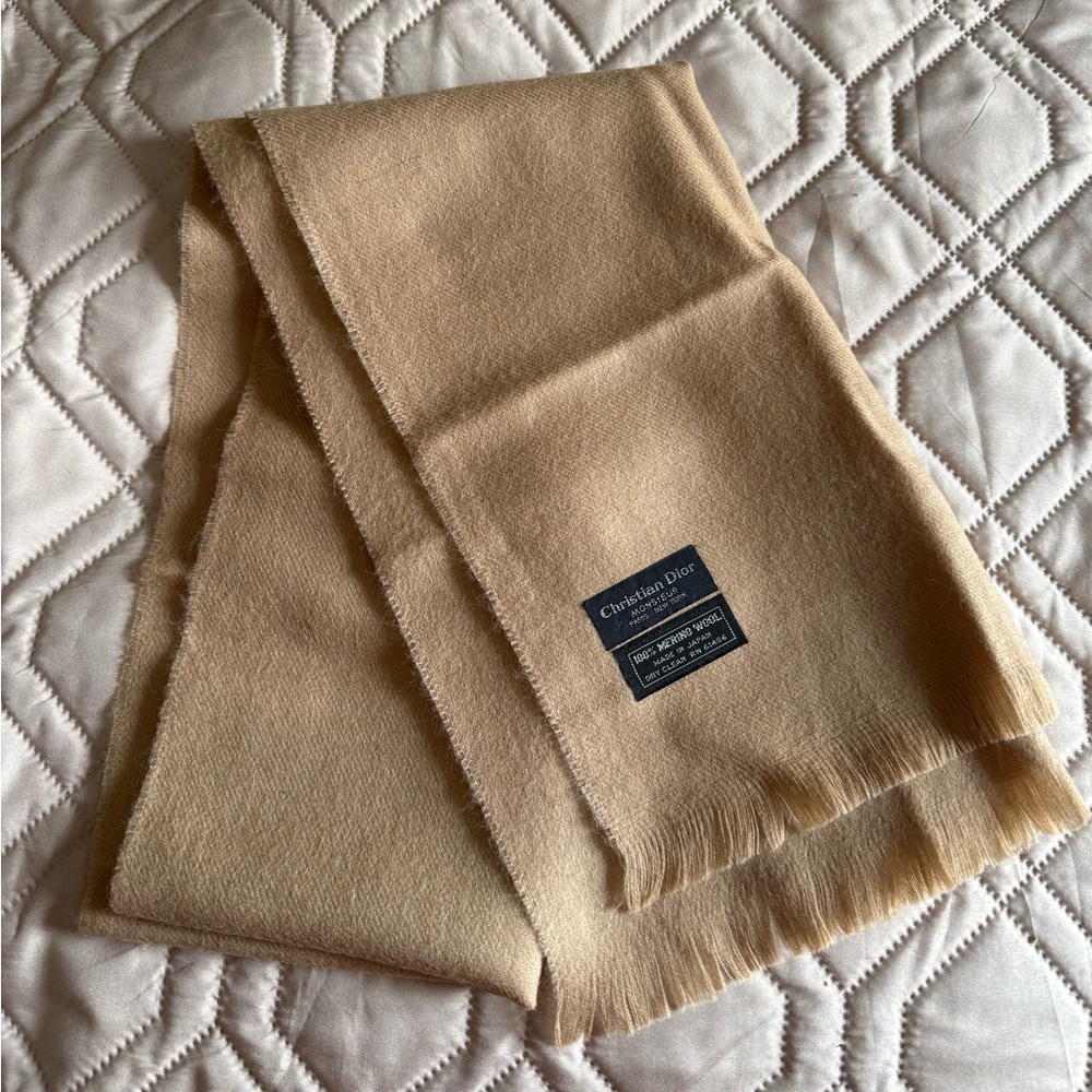 Vintage Unisex Christian Dior Monsieur 100% Merino Wool - NWT